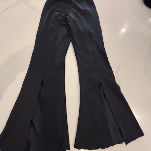 Girls Dance Flare Leg / Open Bottom Pants / Jazz - Picture 1 of 4